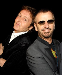 Paul e Ringo ao vivo no site de David Lynch
